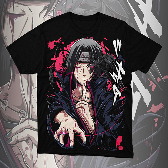 A camiseta Naruto que todo fã do anime precisa ter - Camisetas anime 30.1  penteada e reforçada, 100% algodão estampa no tamanho Gigante!