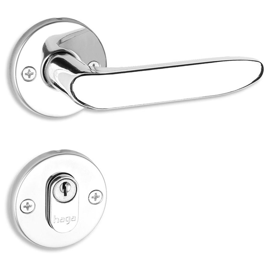 Fechadura Externa Roseta HAGA Tek - Fullmetal Fechaduras e