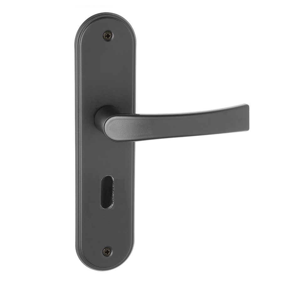ENTHRAL ブラックメタル　BLACKL Fechadura Interna HAGA Ônix Espelho 280 Resinado Preto - Fullmetal