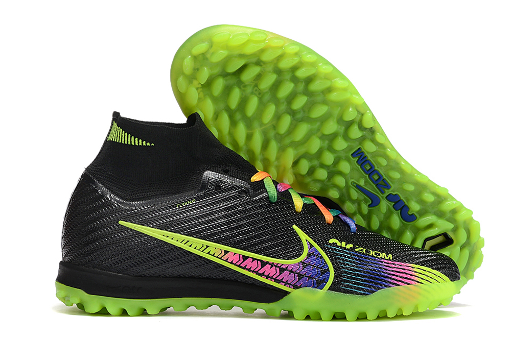Chuteira nike hotsell verde botinha