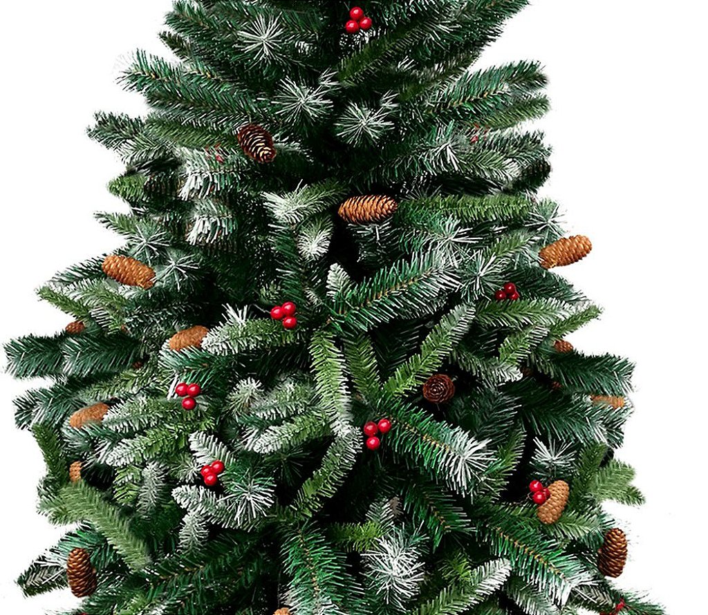 Árvore De Natal Pinheiro Luxo Grande Decorada Envio Hoje