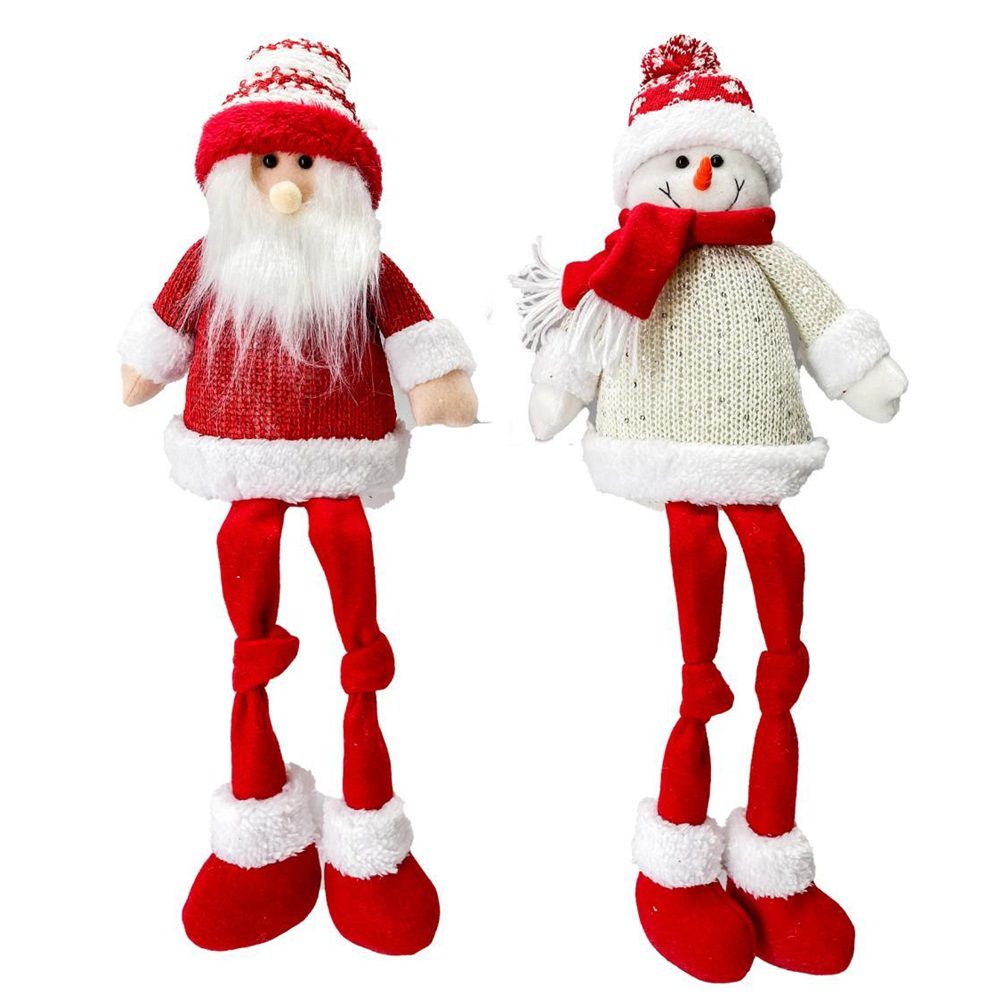 Boneco Papai Noel Tradicional na Corda - 90cm