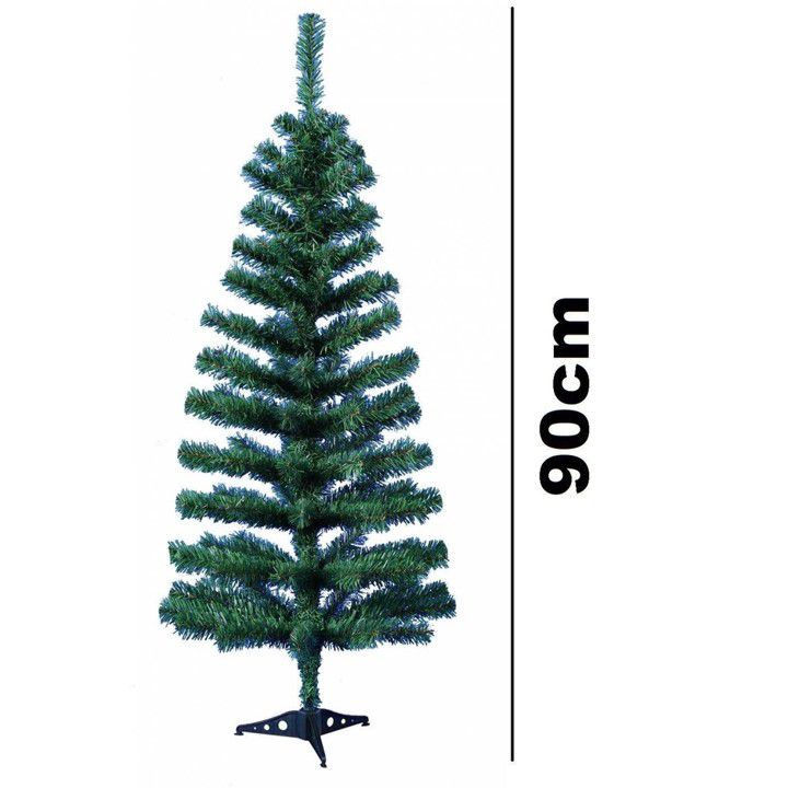 Arvore De Natal Branca 90cm Para Decoração Natalina