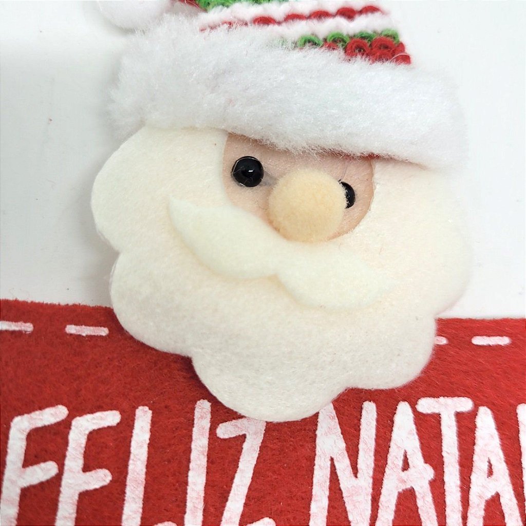 Jogo Papai Noel E Boneco Pelúcia 20cm - Master Christmas