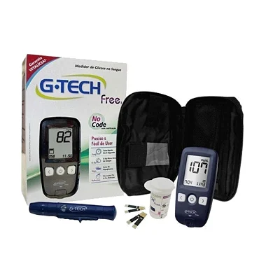 Kit de Glicose G-Tech Free Completo - M.M Hospitalar