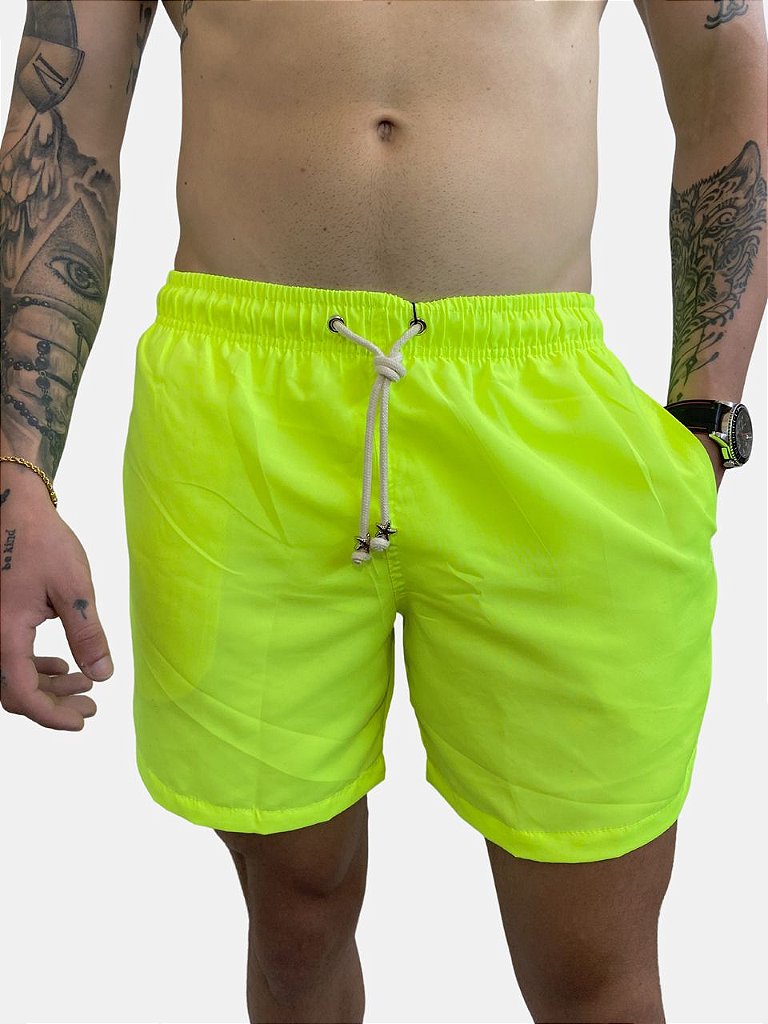 short praia verde neon