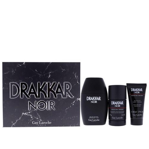 KIT PERFUME GUY LAROCHE DRAKKAR NOIR EDT (PERFUME 100 ML +