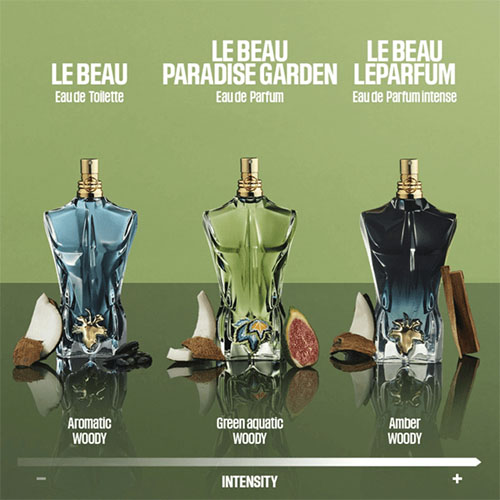 PERFUME JEAN PAUL GAULTIER LE BEAU PARADISE GARDEN MASCULINO EAU