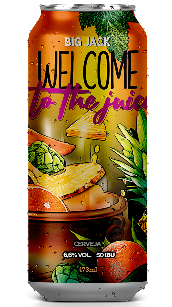 Cerveja Big Jack Welcome to The Juice New England IPA 473ml - Big