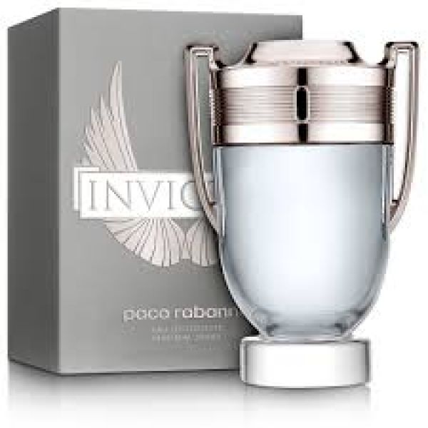 Invictus Paco Rabanne - Perfume Masculino - Eau de Toilette - Silver Black  Imports