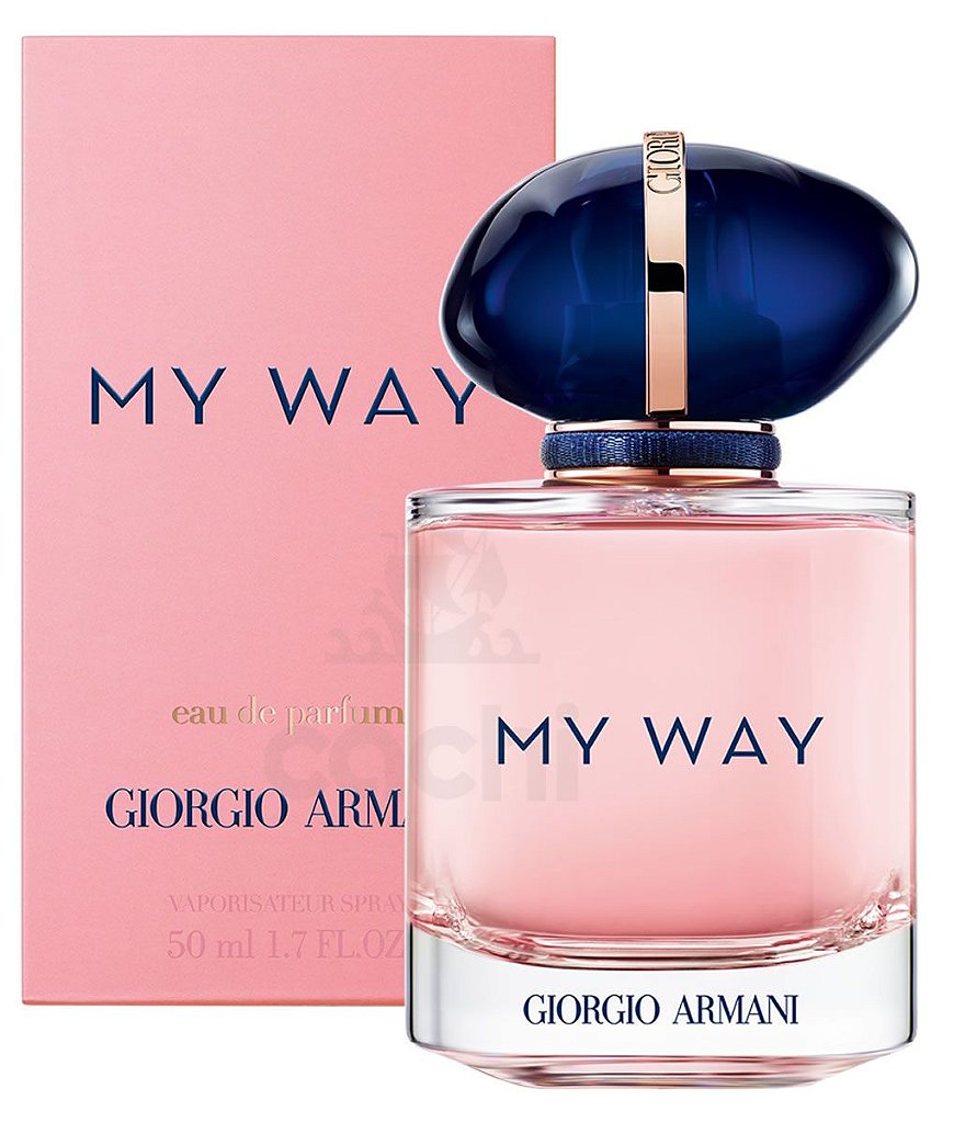 My Way Giorgio Armani - Perfume Feminino - EDP - Silver Black Imports