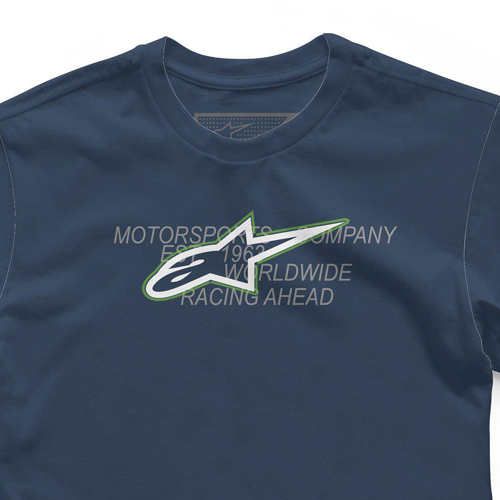 Alpinestars Men's Truth Tee - Classic Logo Print, Soft Cotton Blend T-Shirt For Casual & Motorcycle Wear - View #8