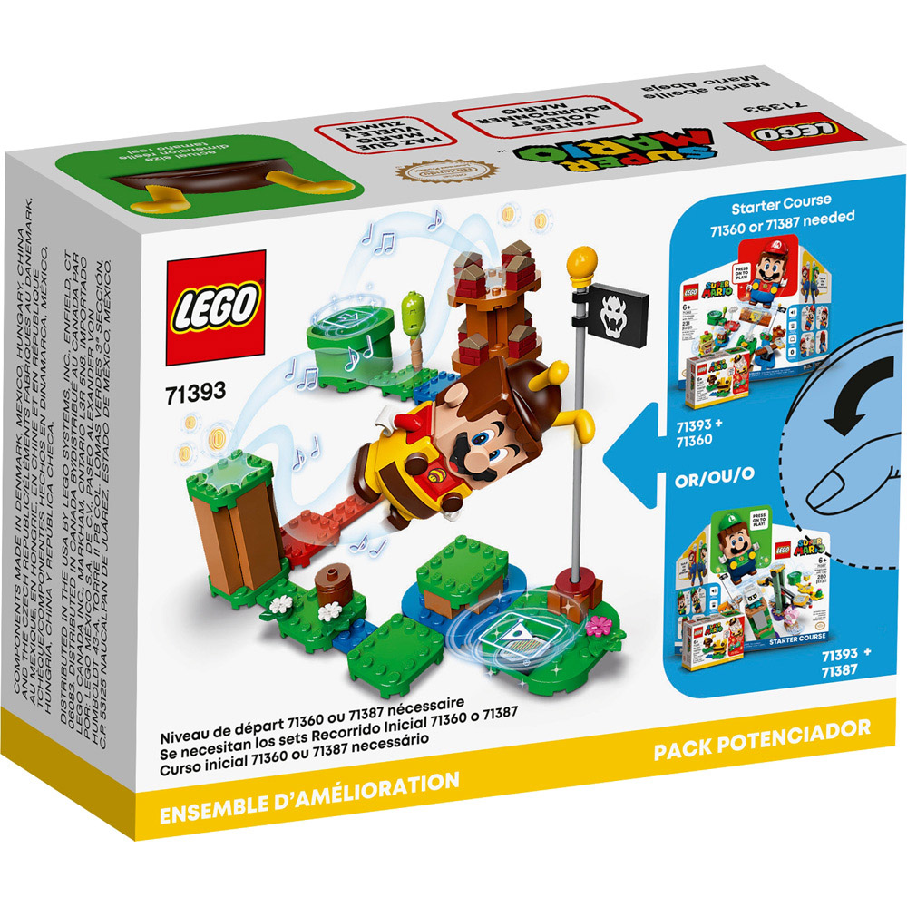 Lego Super Mario Pack Power-Up - Mario Abelha 71393 13pcs - Datez