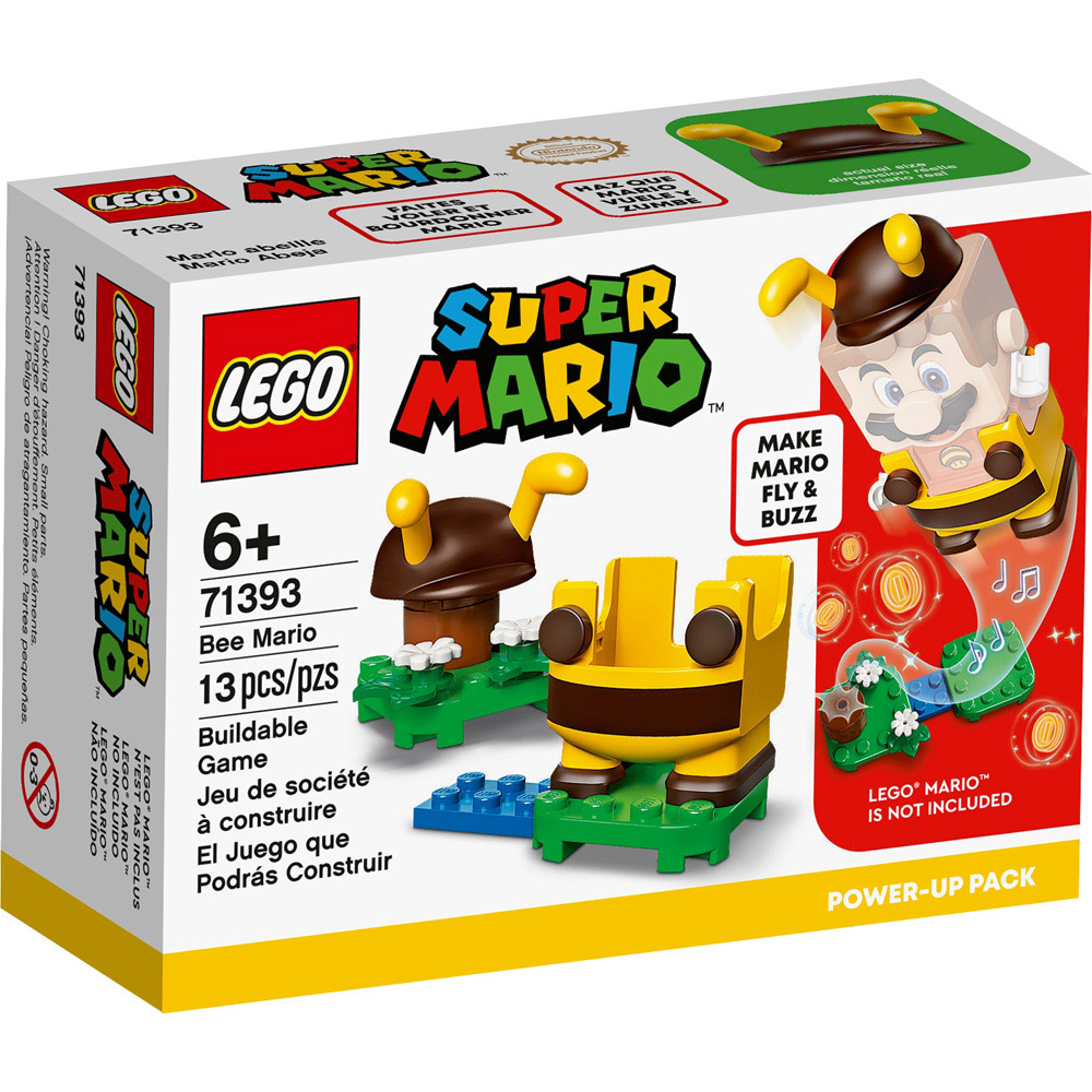 Lego Super Mario Pack Power-Up - Mario Abelha 71393 13pcs - Datez