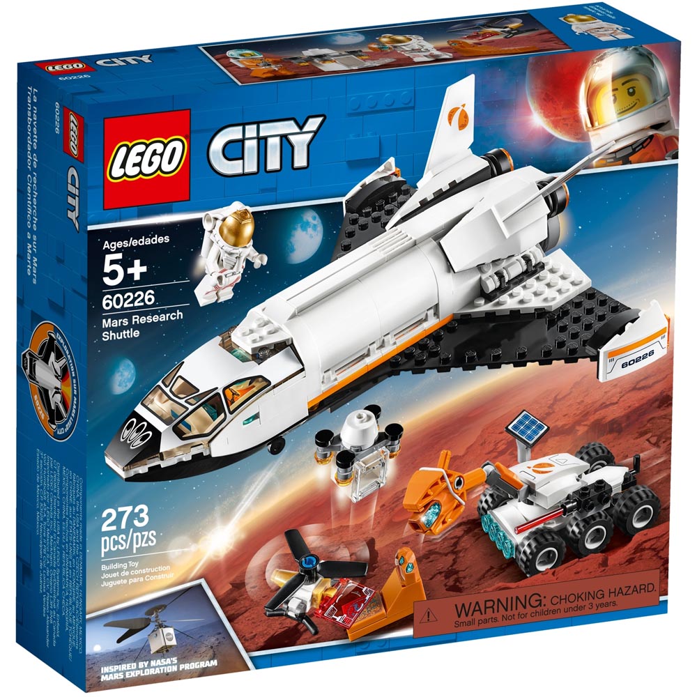 Lego City Ônibus Espacial de Pesquisa Em Marte 60226 - 273pcs - Datez