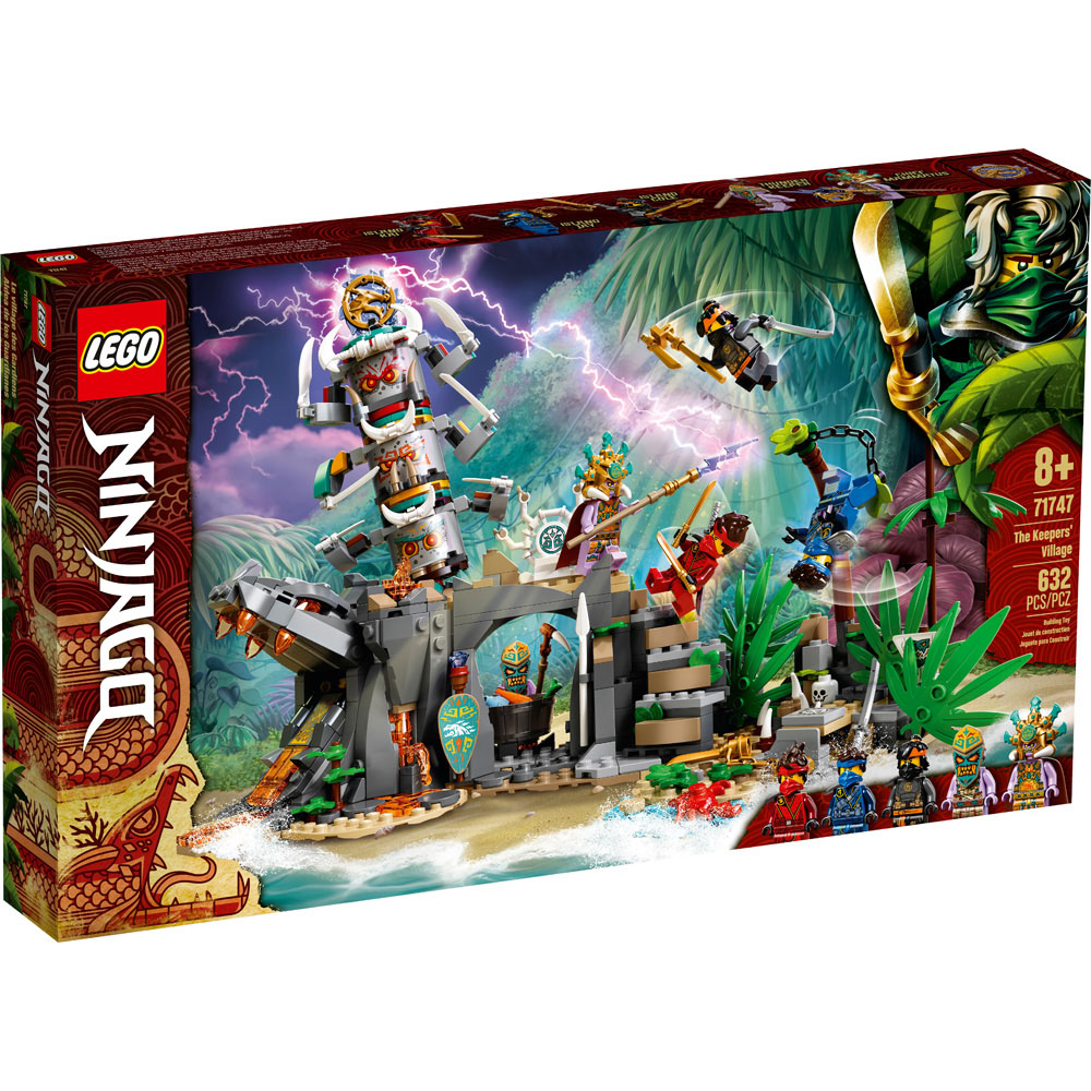 Giang Thuy Linh 3台セット Lego Ninjago Aldeia dos Guardiões 71747 632pcs - Datez