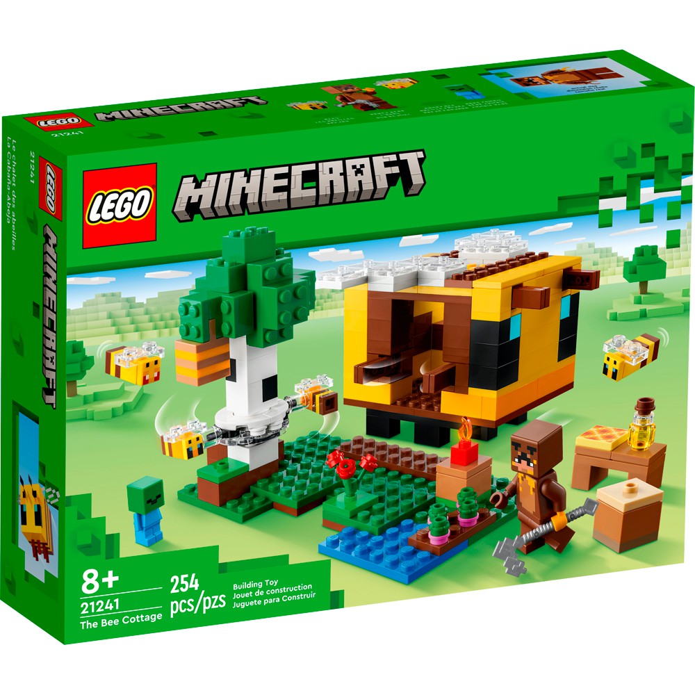 Lego Minecraft Casa de Campo da Abelha 21241 254pcs - Datez