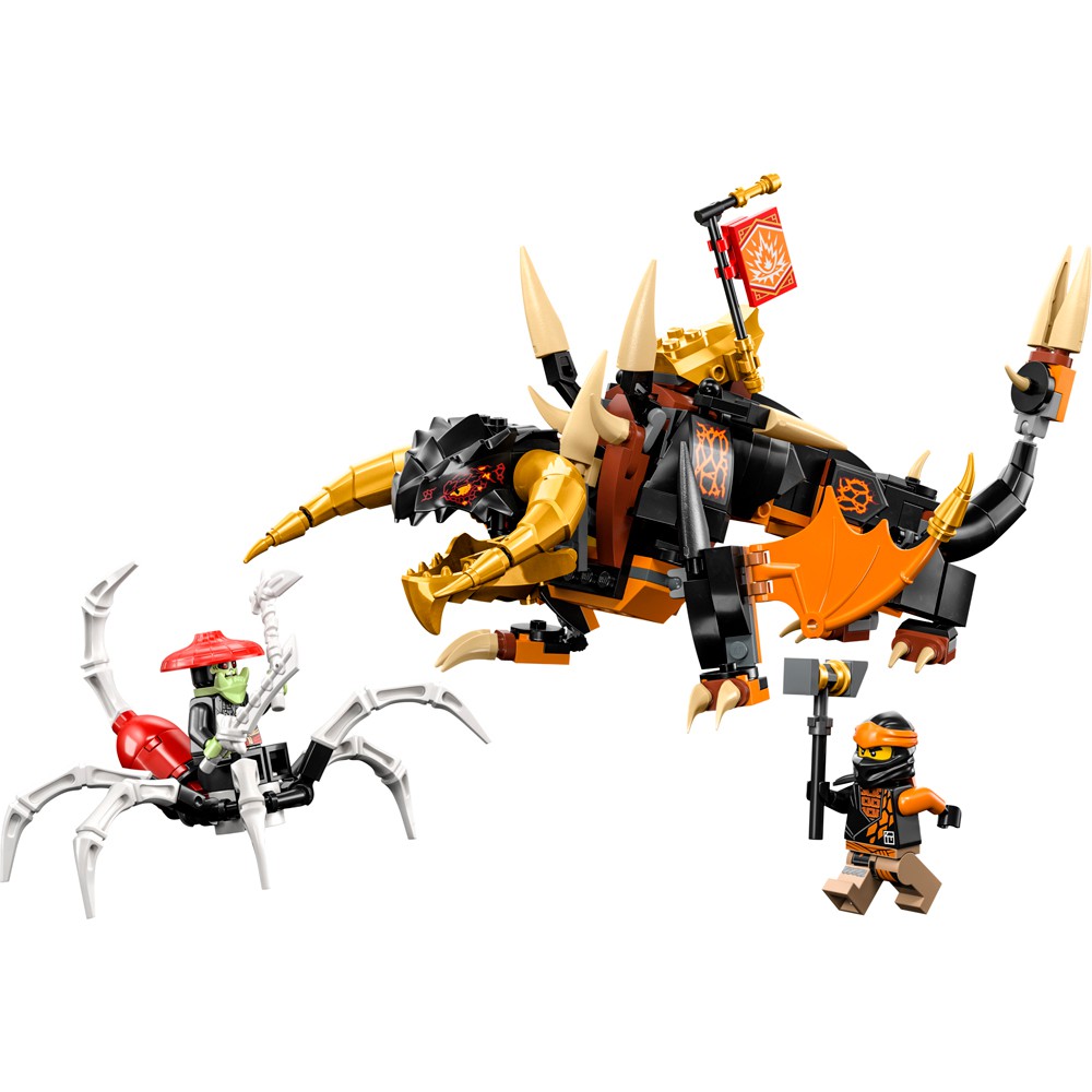 Lego Ninjago Dragao De Terra Evo Do Cole 71782 285pcs - Datez