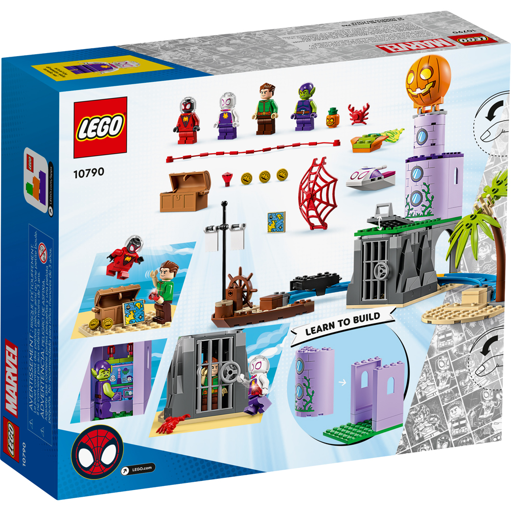 Lego Junior Equipe Aranha No Farol Duende Verde 10790 149pcs - Datez