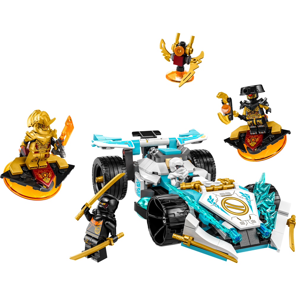 Lego Ninjago Carro Spinjitzu Poder Dragao Zane 71791 307pcs - Datez