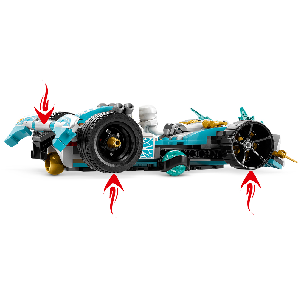 Lego Ninjago Carro Spinjitzu Poder Dragao Zane 71791 307pcs - Datez