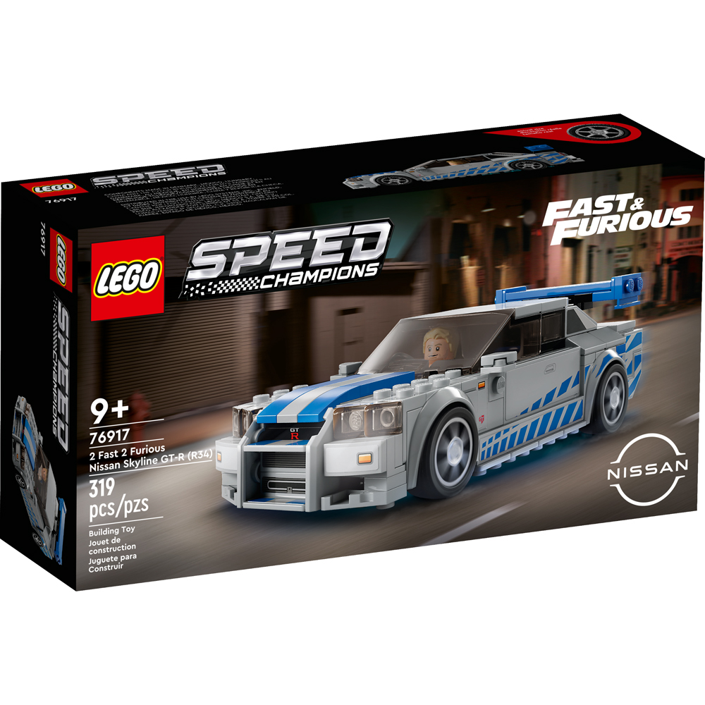 Lego Speed Champions Nissan Skyline GTR R34 76917 319pcs - Datez