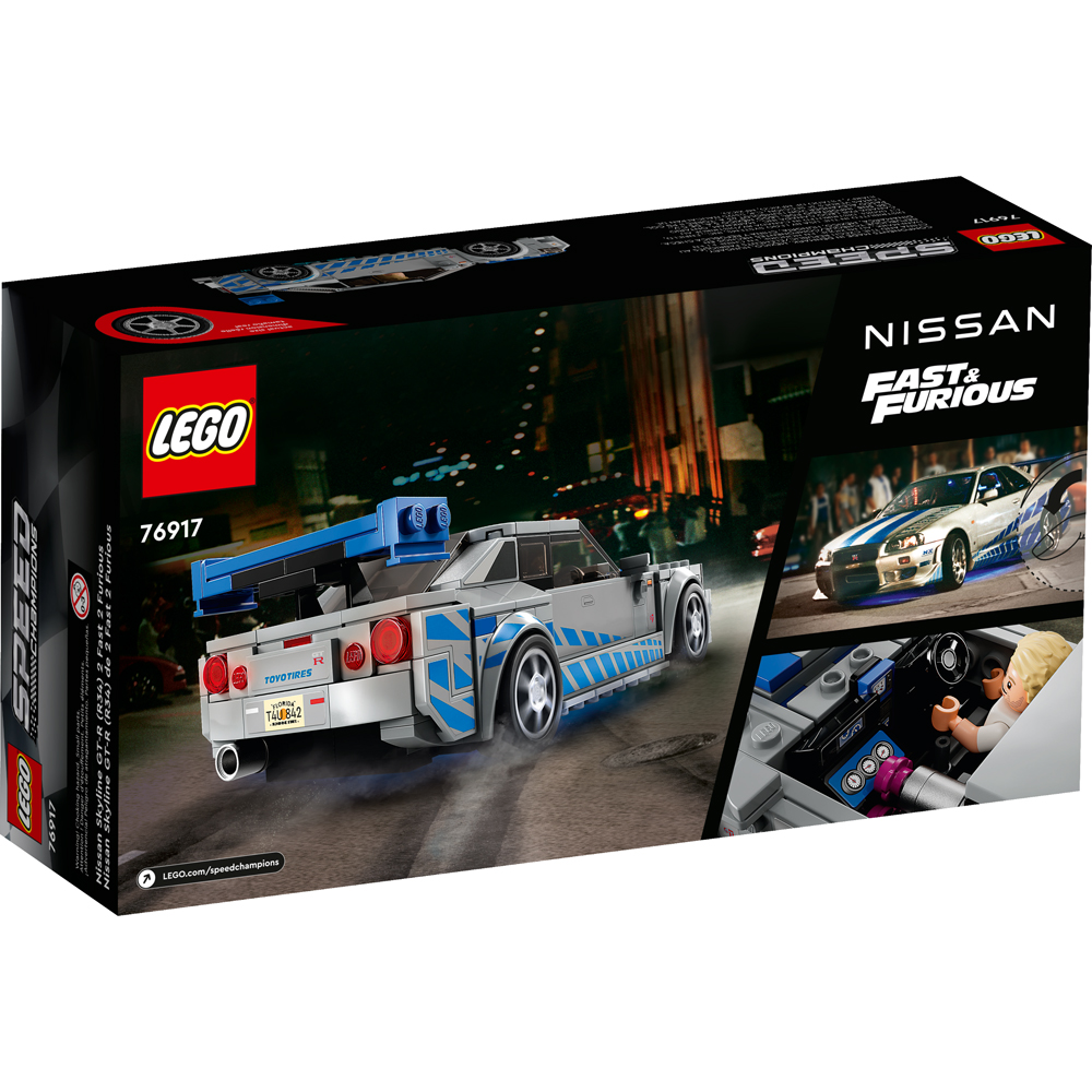 Lego Speed Champions Nissan Skyline GTR R34 76917 319pcs - Datez
