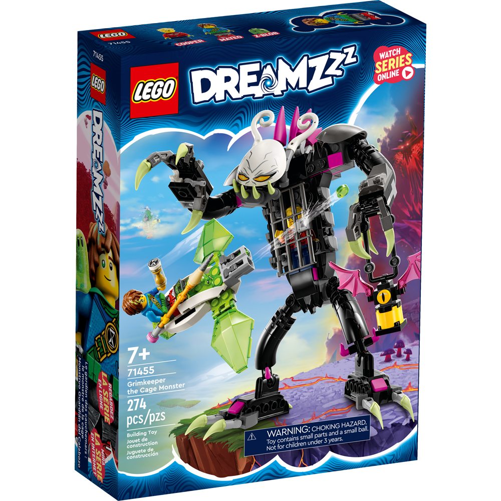 Lego Dreamzzz O Monstro da Jaula 71455 274pcs - Datez