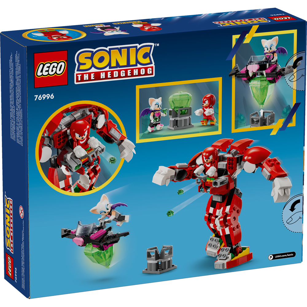 Lego Sonic Robô Guardião do Knuckles 76996 276pcs - Datez