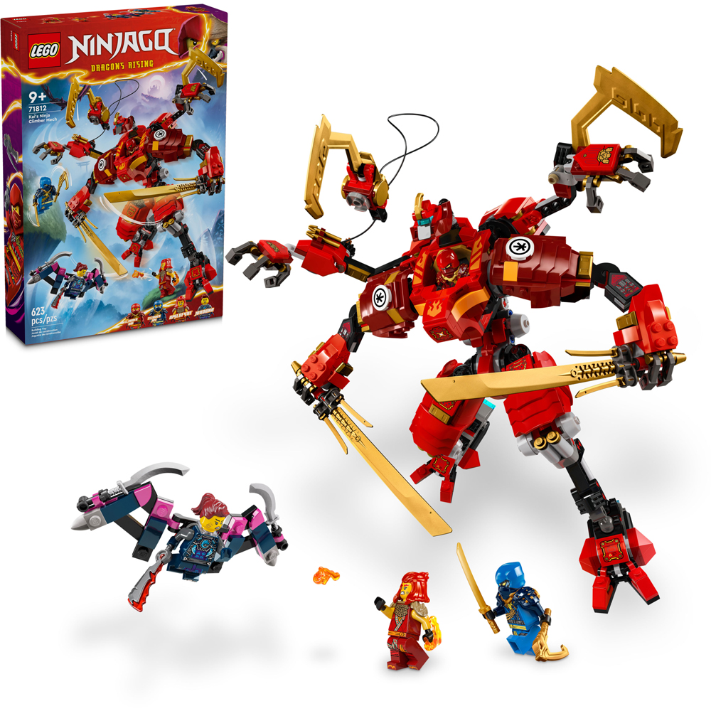 Lego Ninjago Robo Ninja Escalador do Kai 71812 623pcs - Datez