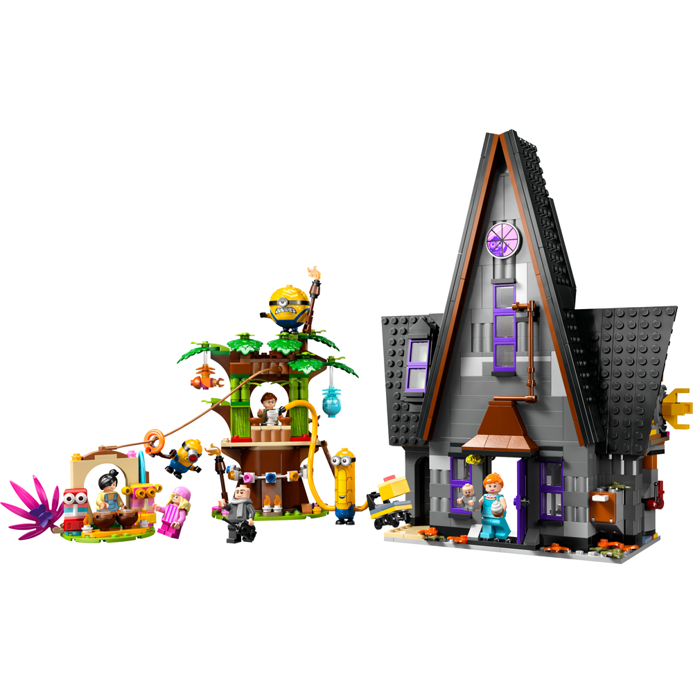 Lego Minions Familia na Mansão do Gru 75583 com 868pcs - Datez