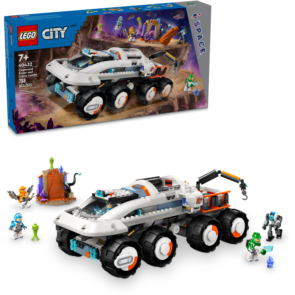 Lego City Astromovel e Guindaste Articulado 60432 com 758pcs - Datez