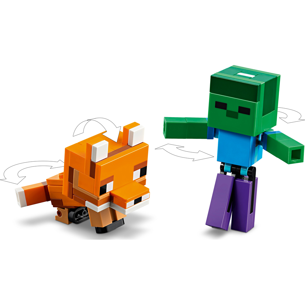 Lego Minecraft Aniversário do Bebê Porco 21281 com 351pcs - Datez