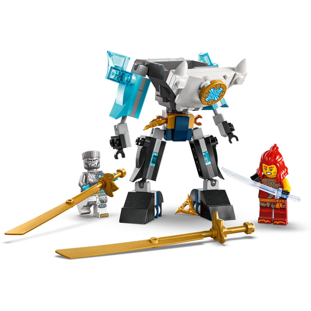 Lego Ninjago Traje Battle Robot Zane 71827 com 92pcs - Datez