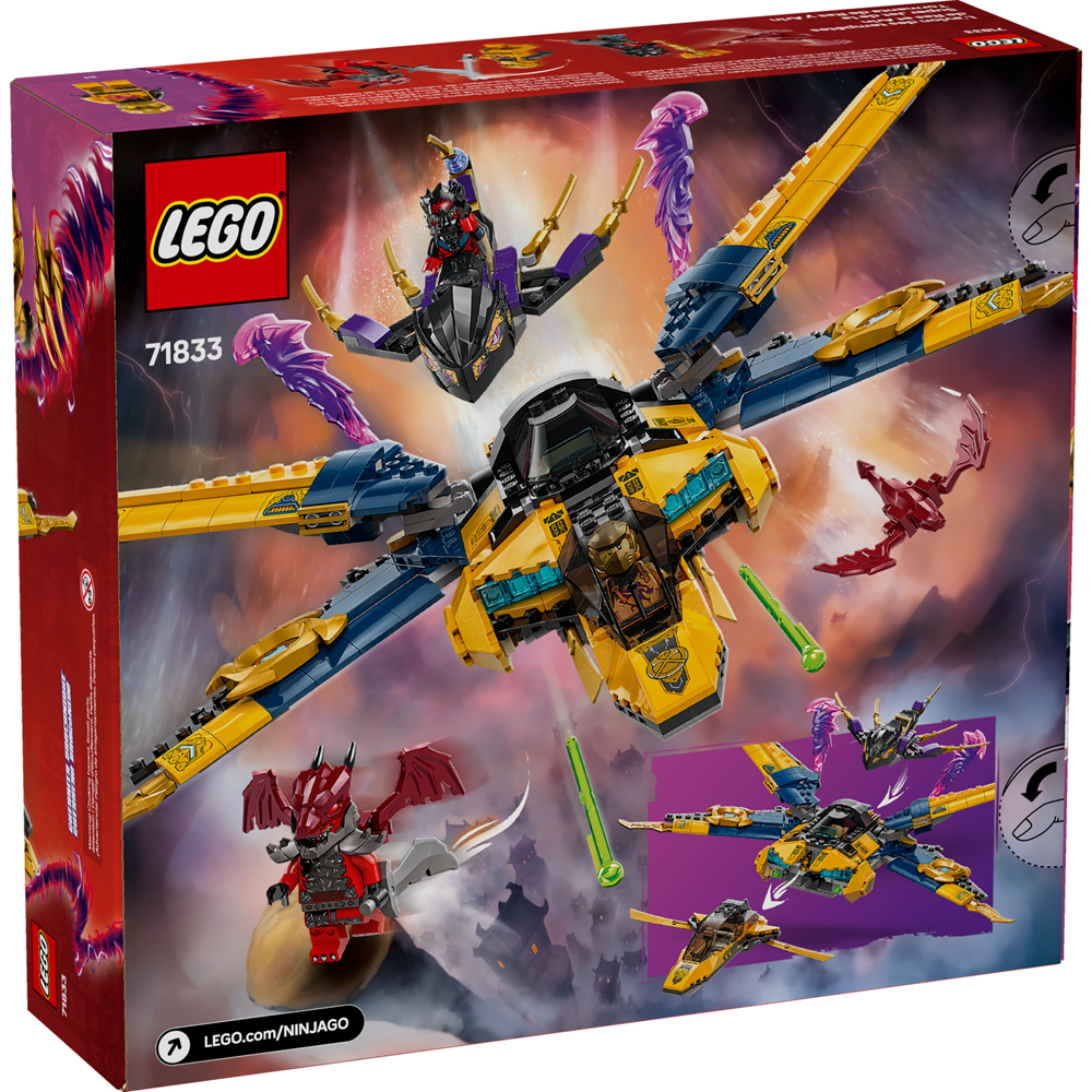 Lego Ninjago Jato do Ras e Arin 71833 com 510pcs - Datez