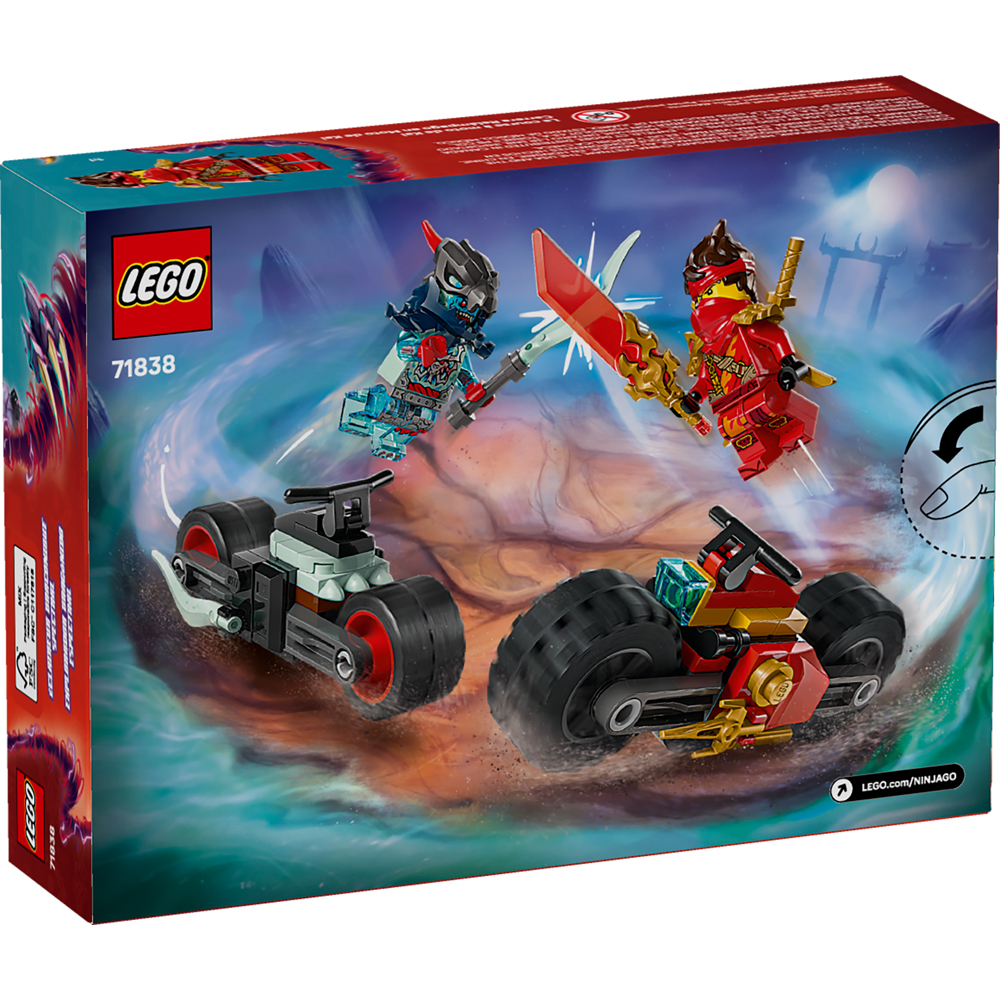 Lego Ninjago Corrida de Moto Veloz do Kai 71838 com 79pcs - Datez