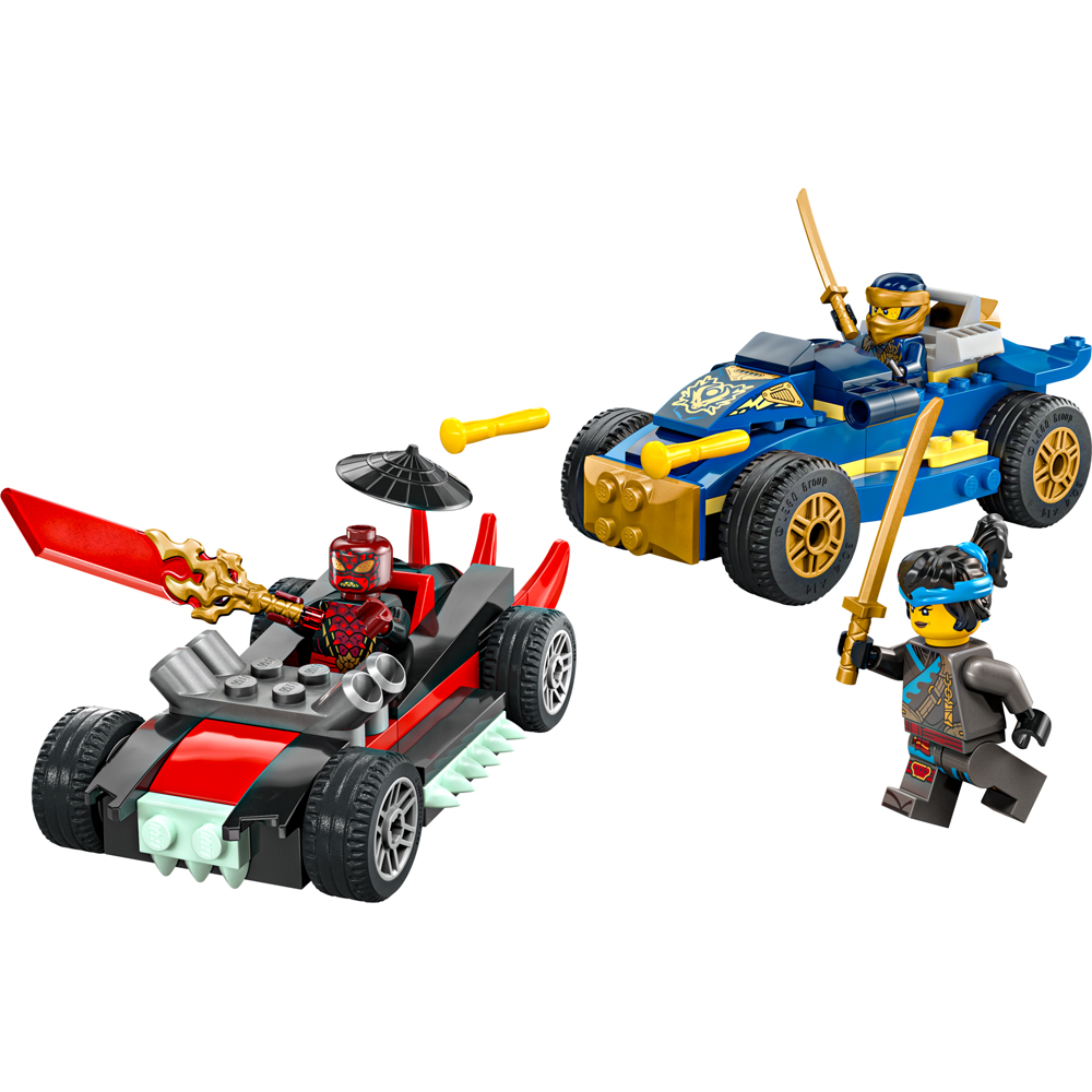 Lego Ninjago Corrida Rogue vs Drix 71840 com 111pcs - Datez