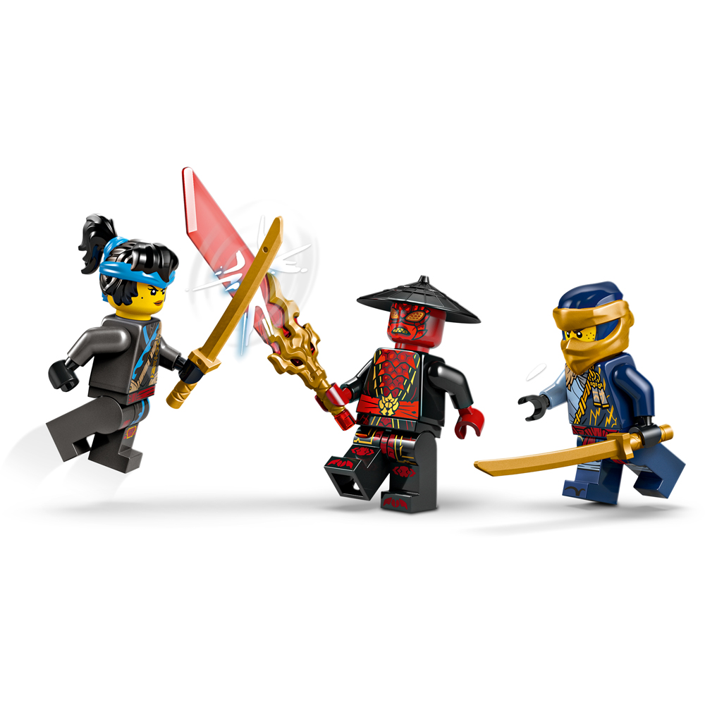 Lego Ninjago Corrida Rogue vs Drix 71840 com 111pcs - Datez