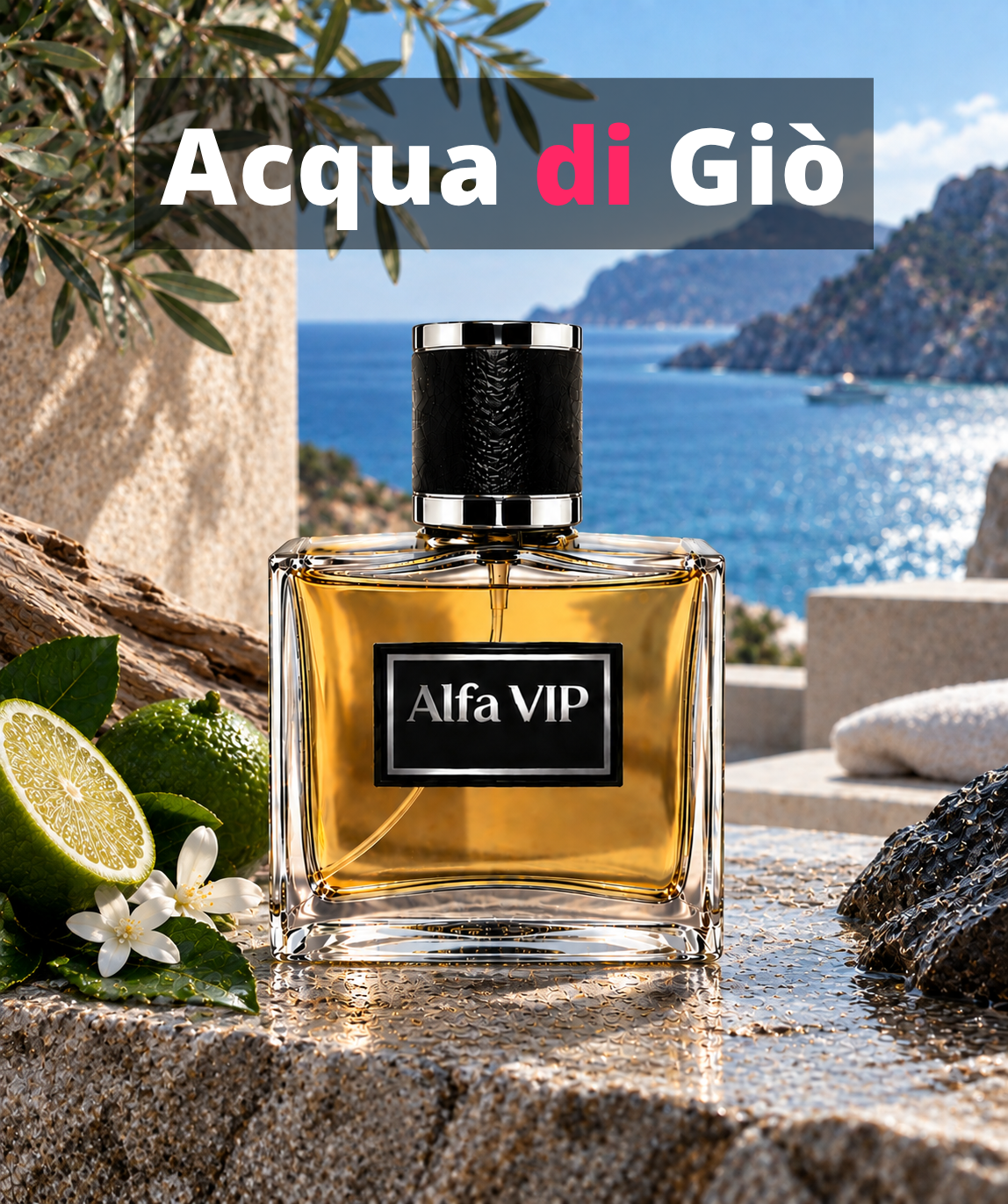 Perfume Contratipo Inspirado no Acqua di Giò Alfa VIP Z670 zullit