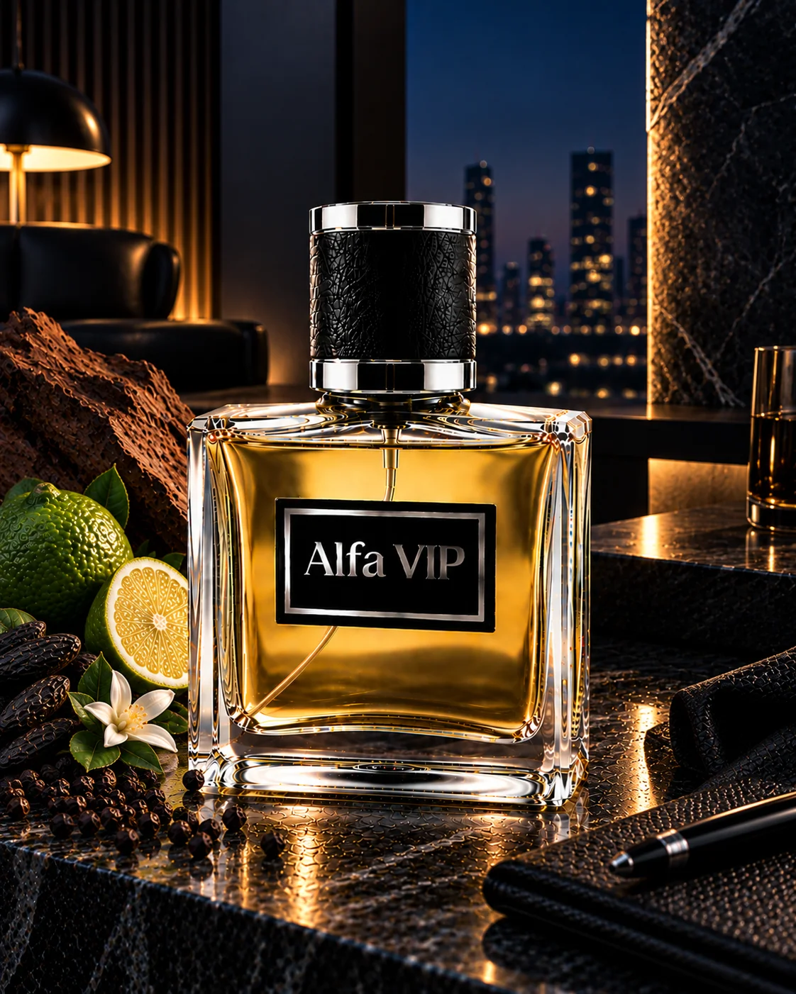 Perfume Contratipo Inspirado no Armani Code  Alfa VIP Z767