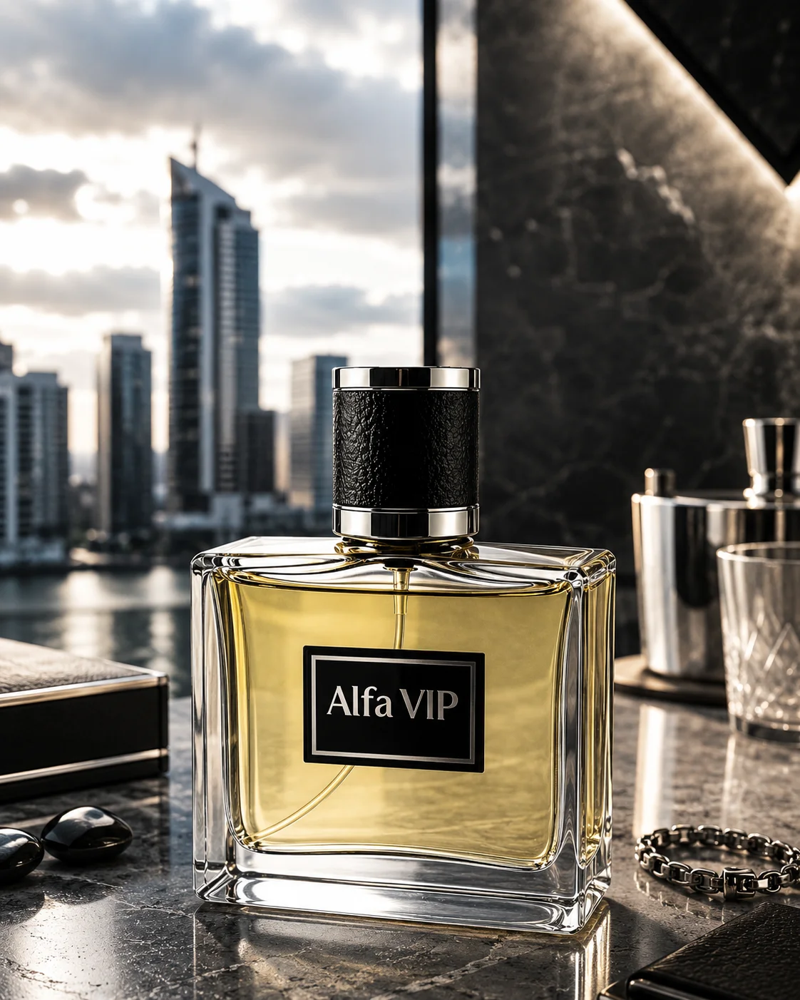 Perfume Contratipo Inspirado no Azzaro Silver Black Alfa VIP Z898