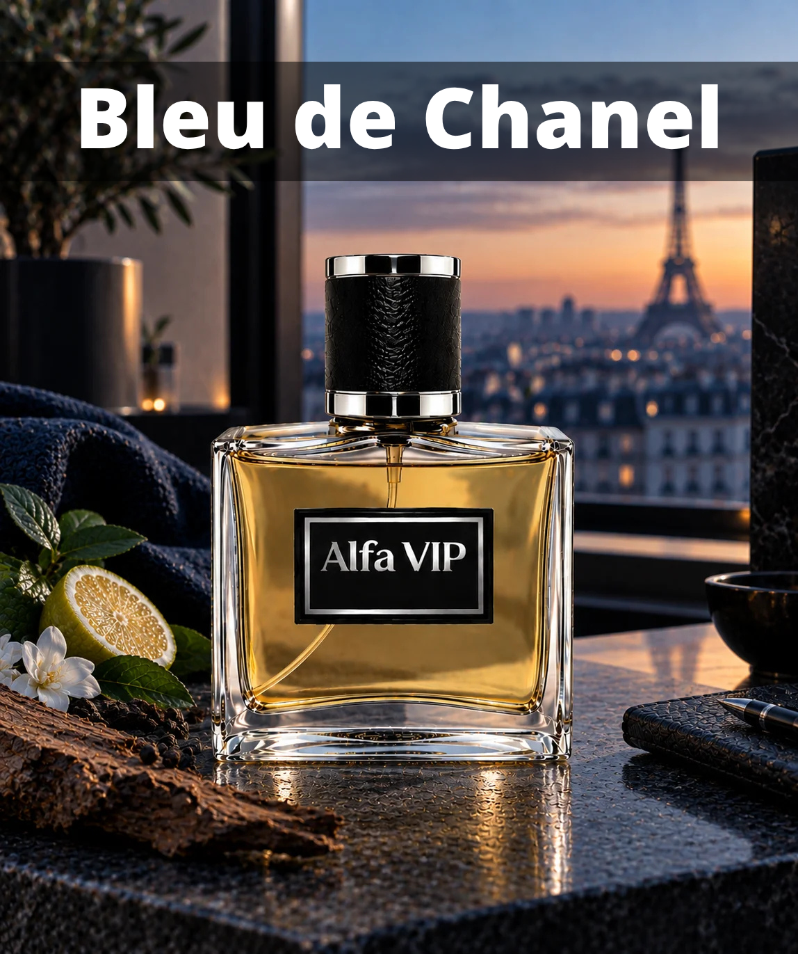 Perfume Contratipo Inspirado no Bleu de Chanel Alfa VIP Z787 zullit