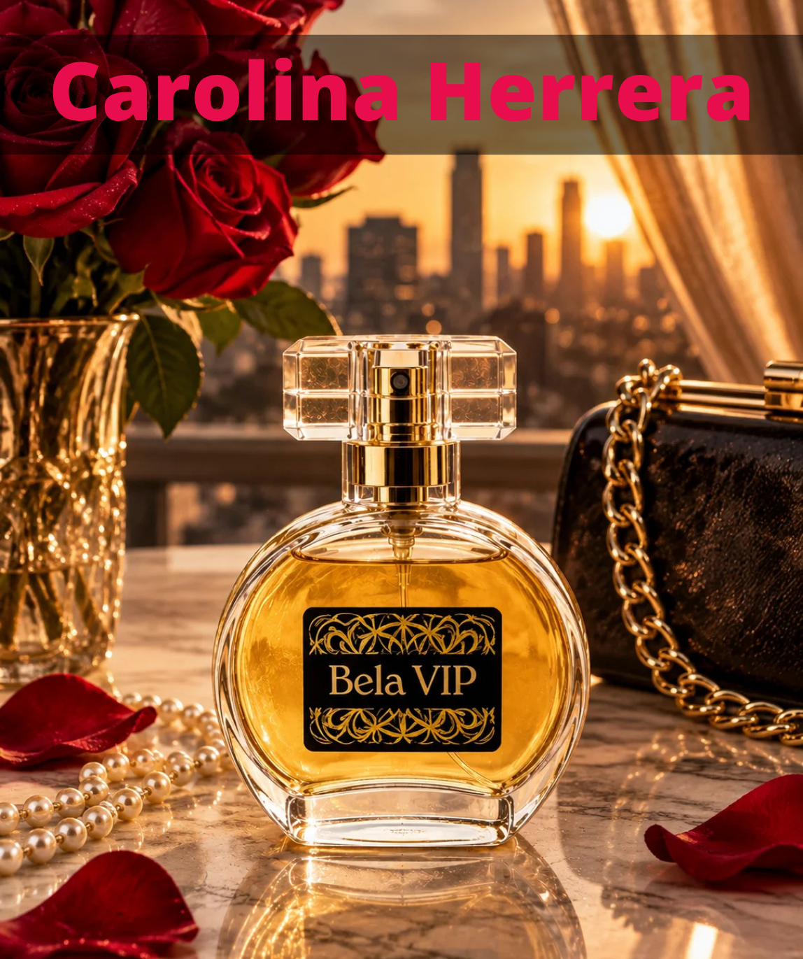 Perfume Contratipo Inspirado no Carolina Herrera Bela VIP Z535 zullit