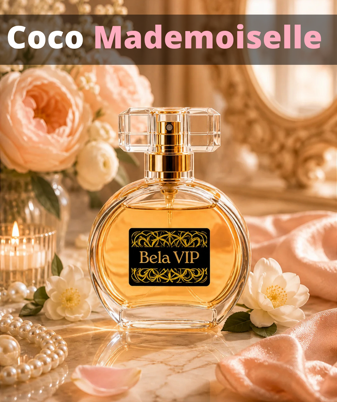 Perfume Contratipo Inspirado no Coco Mademoiselle | Bela VIP Z009