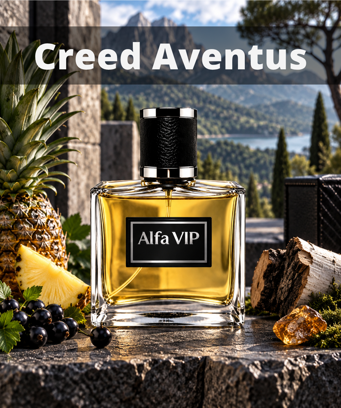 Perfume Contratipo Inspirado no Creed Aventus  Alfa VIP Z693 zullit