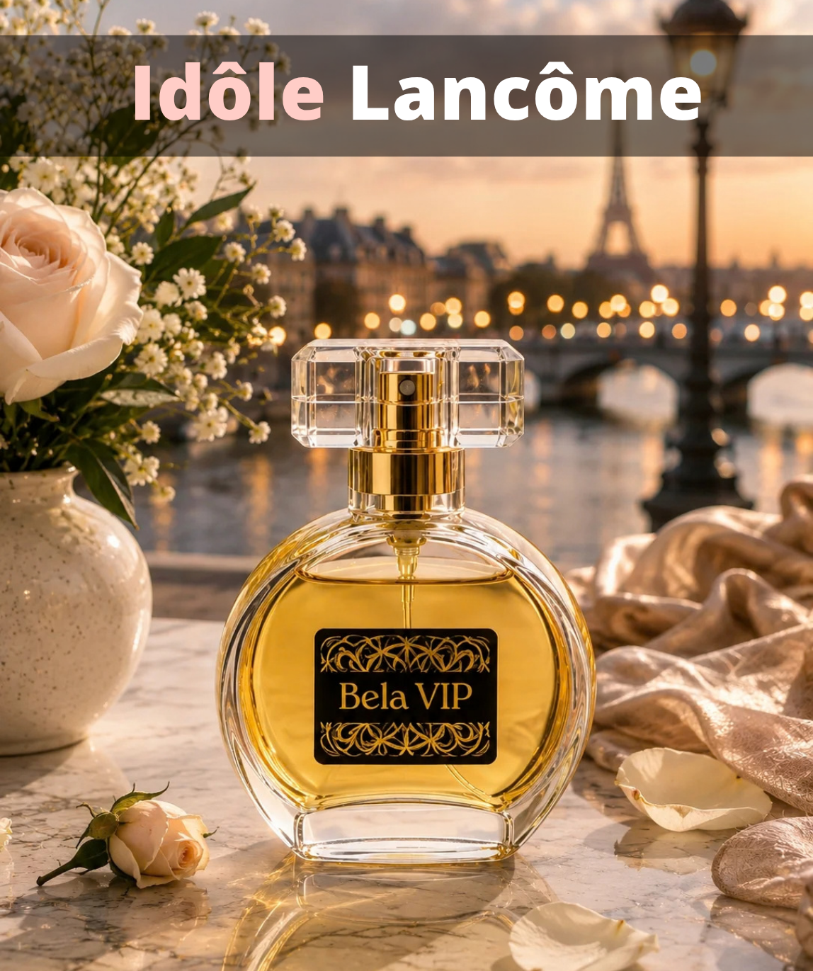 Perfume Contratipo Inspirado no Idôle Lancôme | Bela VIP Z322 zullit