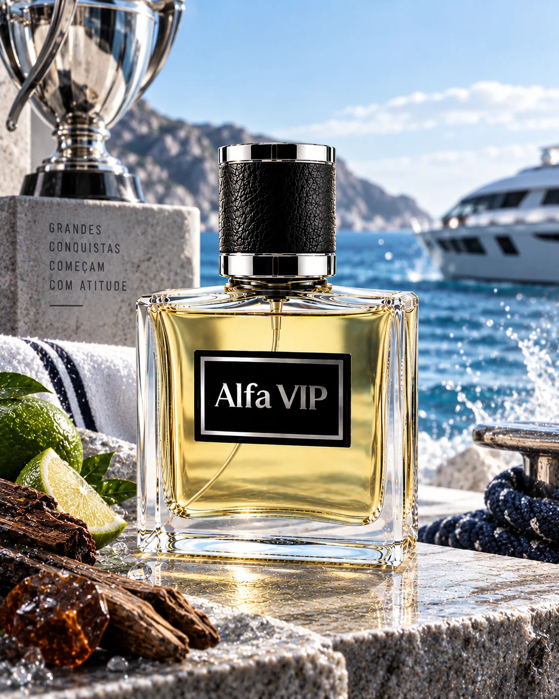 Perfume Contratipo Inspirado no Invictus Alfa VIP Z736