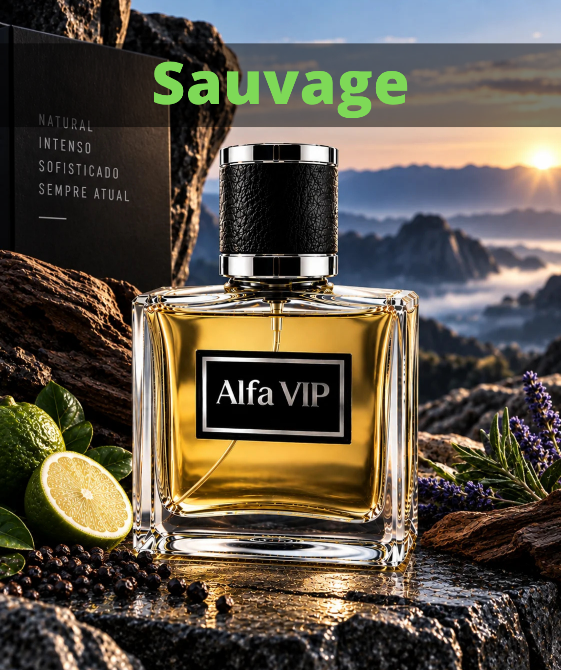 Perfume Alfa VIP Z747 inspirado no Sauvage