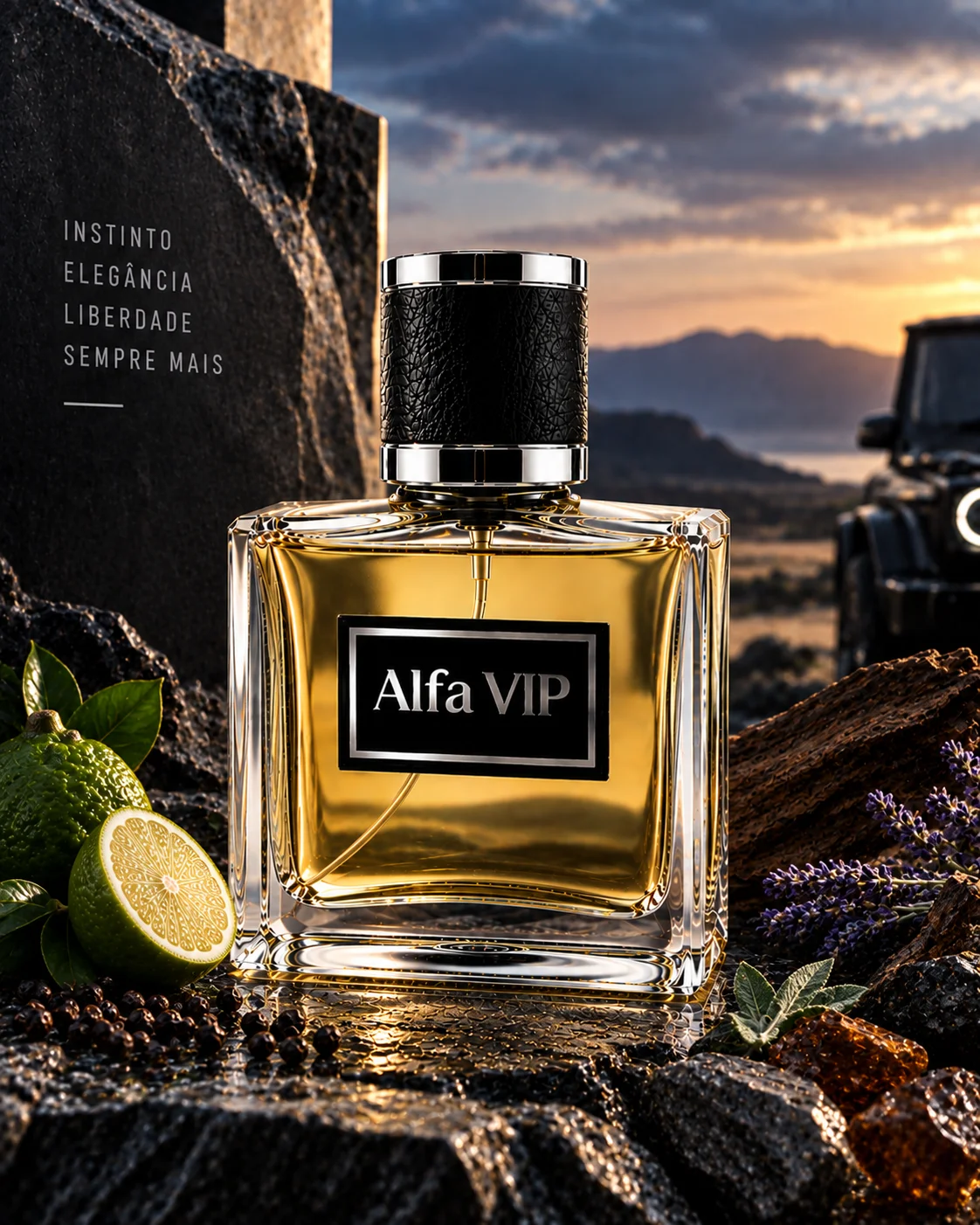 Perfume Contratipo Inspirado no Sauvage Alfa VIP Z747