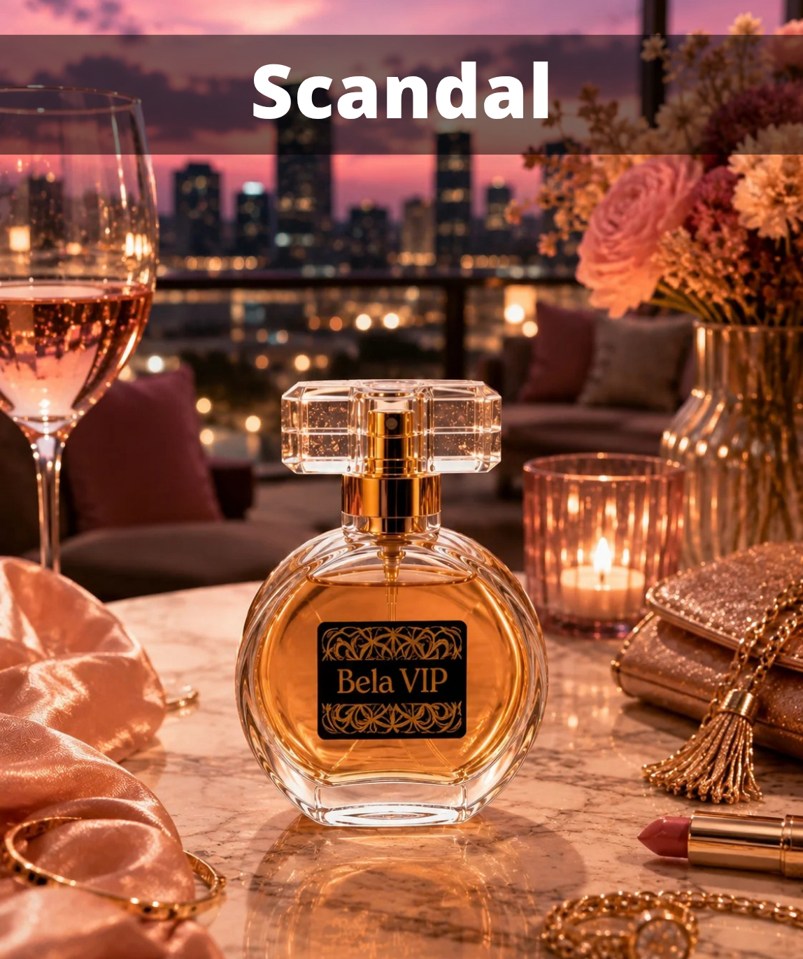 Perfume Contratipo Inspirado no Scandal Bela VIP Z107 zullit